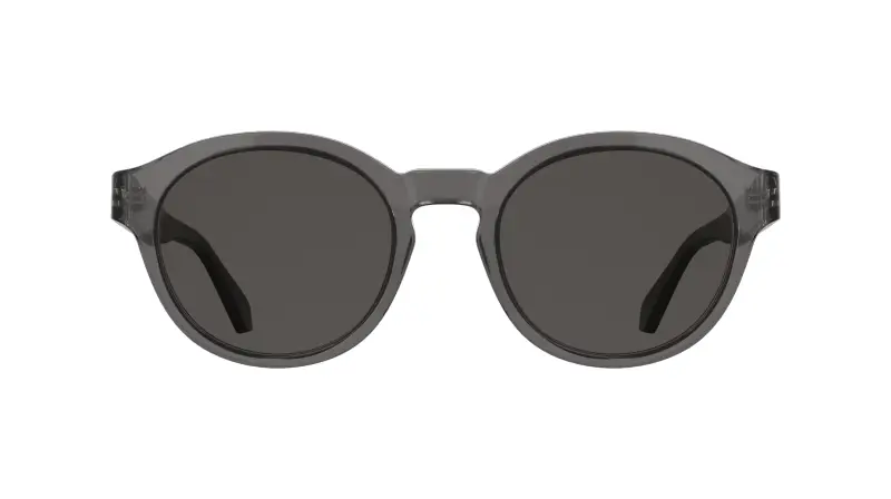 Unisex Calvin Klein CKJ26604S 050 Occhiali da sole Acetato Grigio Geometrica Normale miniatura 2