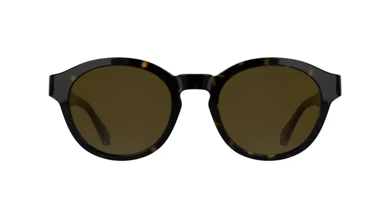 Unisex Calvin Klein CKJ26604S 242 Occhiali da sole Acetato Havana Marrone Geometrica Normale miniatura 2