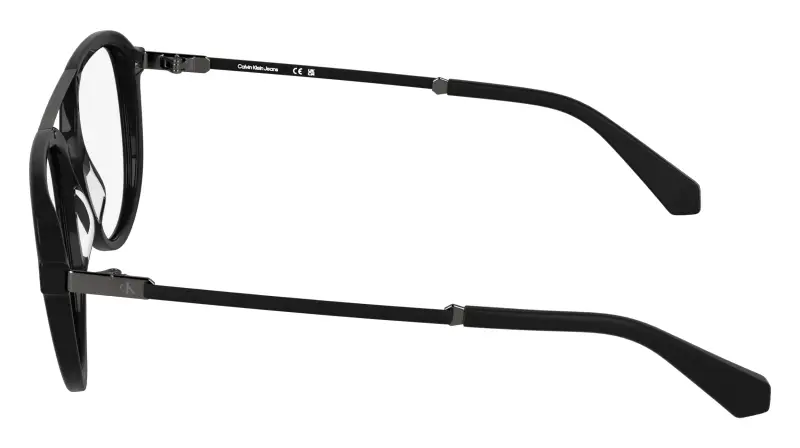 Unisex Calvin Klein CKJ26616 001 Montature da vista Acetato Nero Rotonda Normale miniatura 3