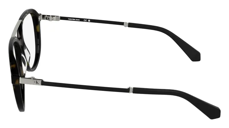 Unisex Calvin Klein CKJ26616 242 Montature da vista Acetato Havana Rotonda Normale miniatura 3