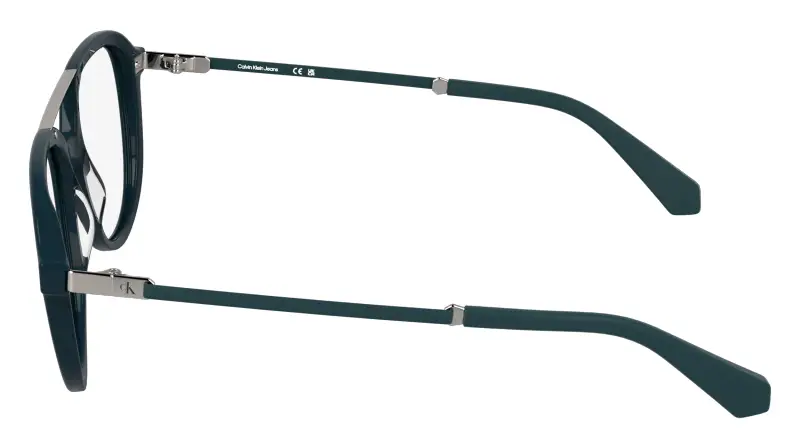 Unisex Calvin Klein CKJ26616 432 Montature da vista Acetato Petrolio Rotonda Normale miniatura 3