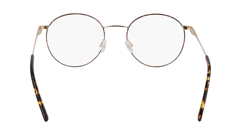 Calvin Klein Unisex CK19119 001 Montature da vista Metallo Nero Rotonda Normale Fotocromatiche miniatura 3