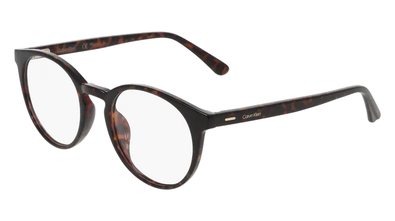 Calvin Klein Unisex CK20527 235 Montature da vista Iniettato Havana Rotonda Normale