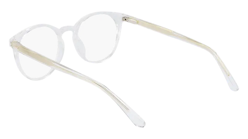 Calvin Klein Unisex CK20527 971 Montature da vista Iniettato Trasparente Rotonda Normale Normale miniatura 2