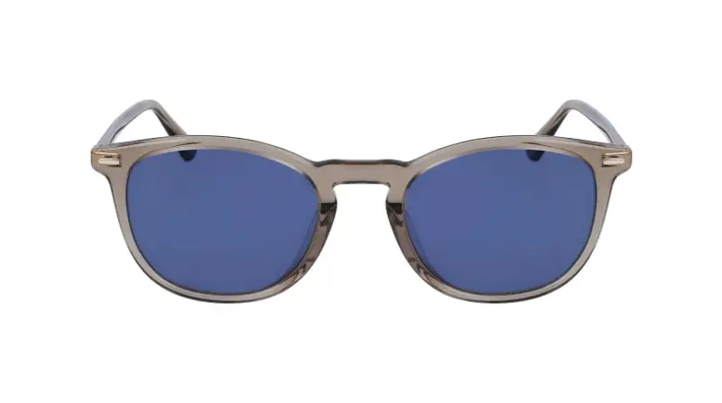 Unisex CK22533S 058 Occhiali da sole Acetato Grigio Blu Geometrica Normale Fotocromatiche miniatura 2
