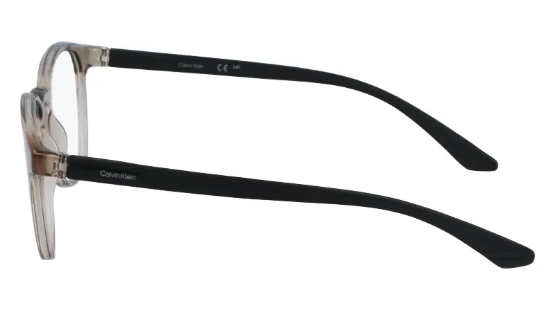 Unisex CK23527N 030 Montature da vista Bio-iniettato Grigio Geometrica Normale miniatura 3