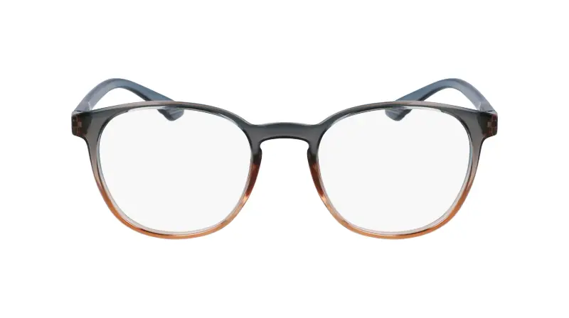 Unisex CK23527N 050 Montature da vista Bio-iniettato Grigio Geometrica Normale miniatura 2