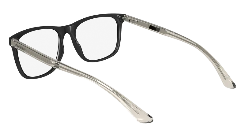 Calvin Klein Unisex CK23548 001 Montature da vista Bio-iniettato Nero Squadrata Normale miniatura 2