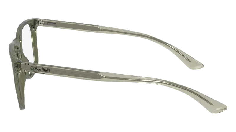 Calvin Klein Unisex CK23548 330 Montature da vista Bio-iniettato Grigio Squadrata Normale miniatura 3