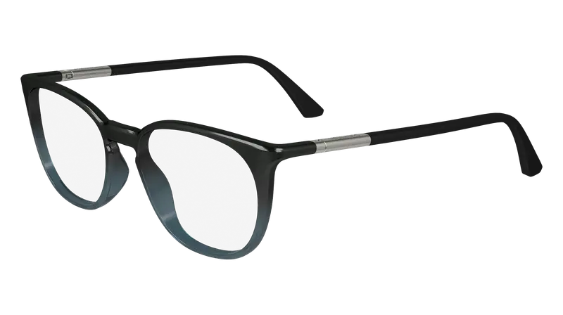 Calvin Klein Unisex CK24513 005 Montature da vista Bio-iniettato Nero  Rotonda Normale