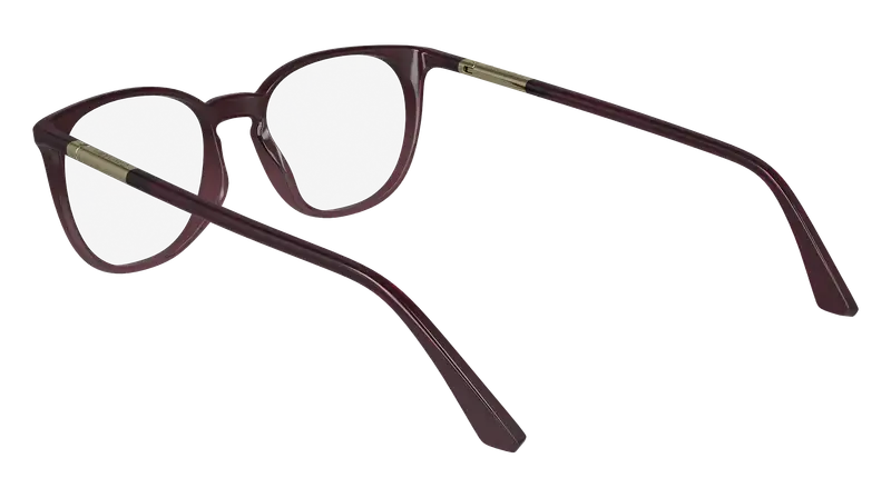 Calvin Klein Unisex CK24513 605 Montature da vista Bio-iniettato Bordeaux Rotonda Normale miniatura 2