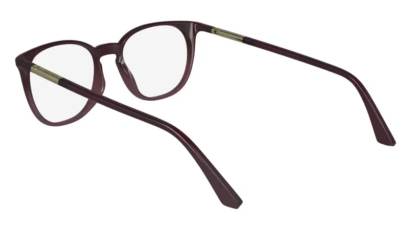 Unisex CK24513 605 Montature da vista Bio-iniettato Bordeaux Rotonda Normale miniatura 3