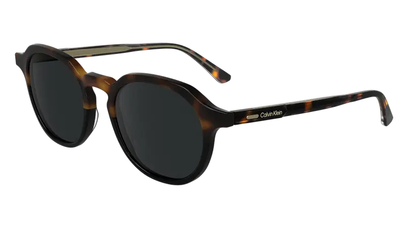 Calvin Klein Unisex CK24538S 233 Occhiali da sole Acetato Havana Geometrica Normale