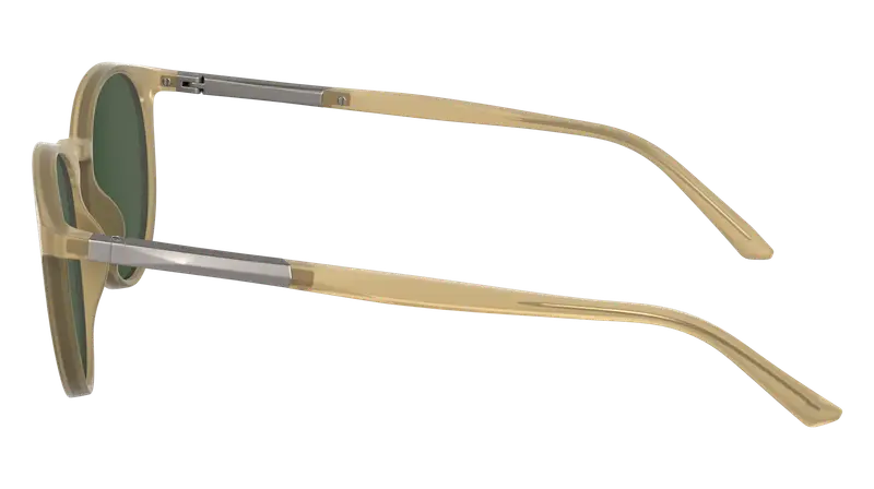 Calvin Klein Unisex CK24539S 261 Occhiali da sole Bio-iniettato Marrone Rotonda Normale miniatura 3