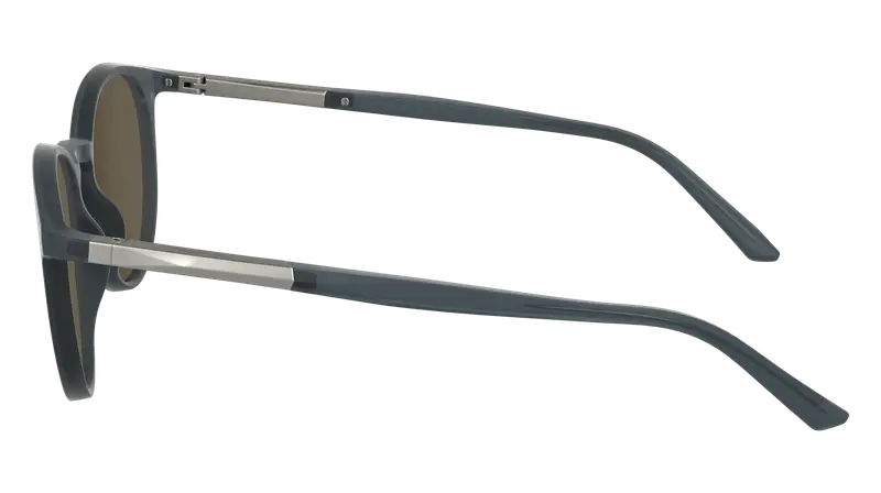 Calvin Klein Unisex CK24539S 413 Occhiali da sole Bio-iniettato Azzurro Rotonda Normale miniatura 3