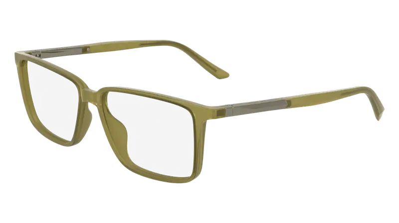 Calvin Klein Unisex CK24547 261 Montature da vista Bio-iniettato Marrone  Squadrata Normale