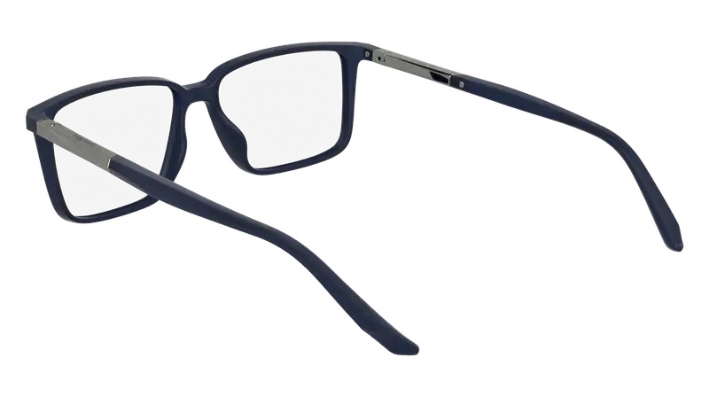 Calvin Klein Unisex CK24547 438 Montature da vista Bio-iniettato Blu Squadrata Normale miniatura 2