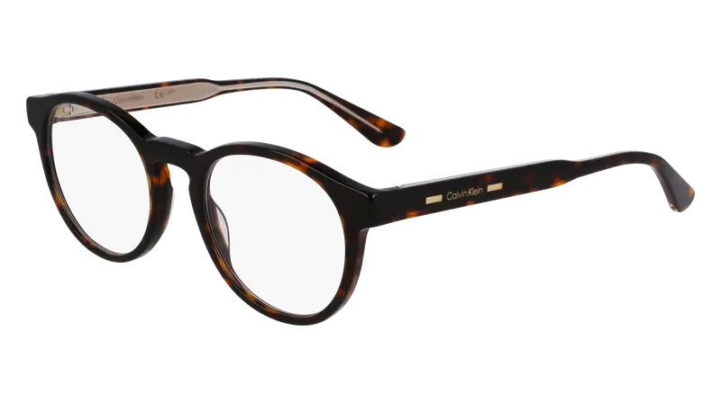 Calvin Klein Unisex CK24551MAG-SET 206 Montature da vista Acetato Havana  Rotonda Normale
