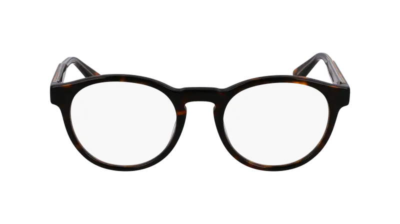 Calvin Klein Unisex CK24551MAG-SET 206 Montature da vista Acetato Havana Rotonda Normale miniatura 2