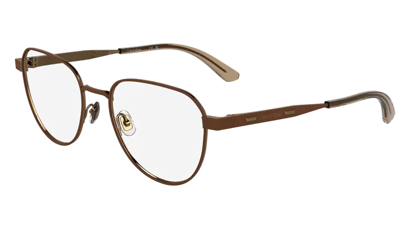 Calvin Klein Unisex CK25107 601 Montature da vista Metallo Squadrata Normale