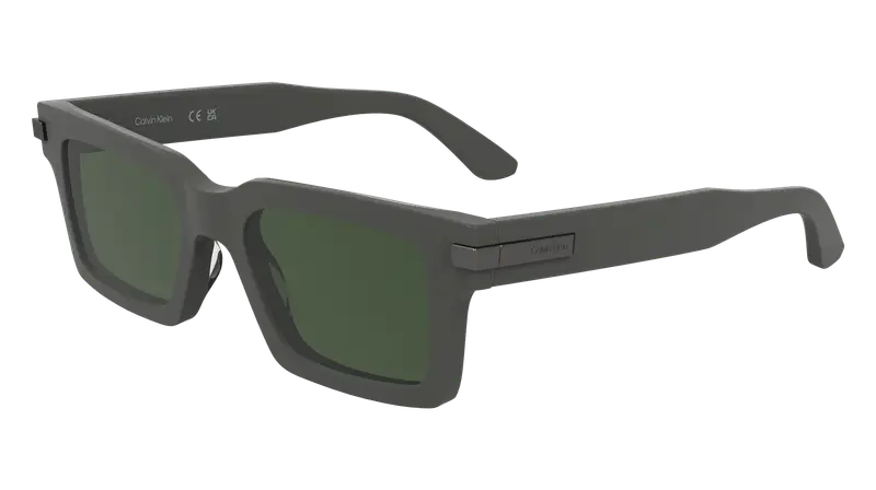 Calvin Klein Unisex CK25503S 035 Occhiali da sole Acetato Grigio  Squadrata Normale