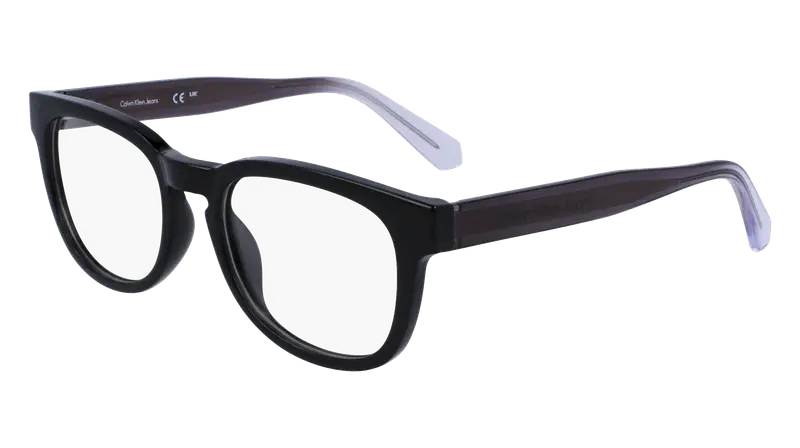 Calvin Klein Unisex CKJ23651 001 Montature da vista Bio-iniettato Nero  Rotonda Normale Normale