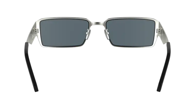 Calvin Klein Unisex CKJ24206S 044 Occhiali da sole Metallo Argento Squadrata Normale miniatura 3