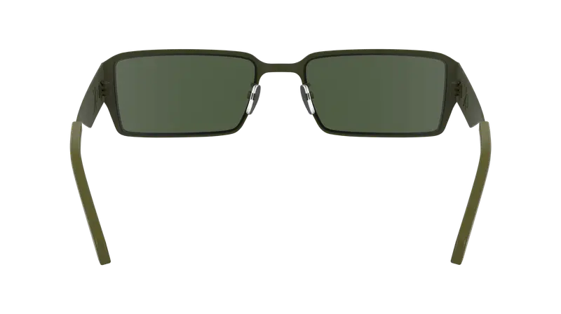 Calvin Klein Unisex CKJ24206S 309 Occhiali da sole Metallo Verde Squadrata Normale miniatura 3