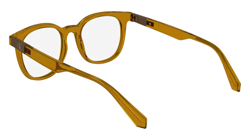 Calvin Klein Unisex CKJ24613 261 Montature da vista Bio-iniettato Marrone Rotonda Normale miniatura 2