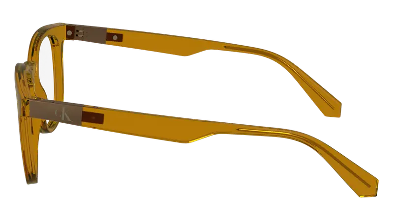 Calvin Klein Unisex CKJ24613 261 Montature da vista Bio-iniettato Marrone Rotonda Normale miniatura 3