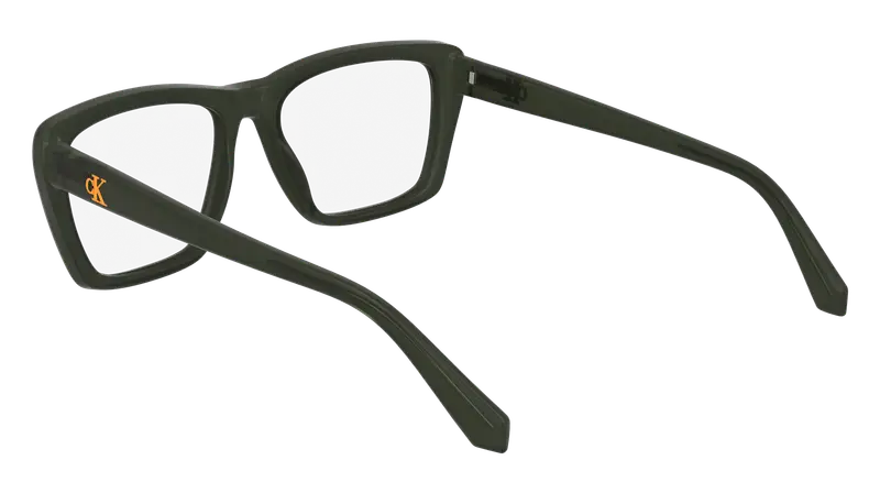 Calvin Klein Unisex CKJ24629 309 Montature da vista Bio-iniettato Verde Squadrata Normale miniatura 2