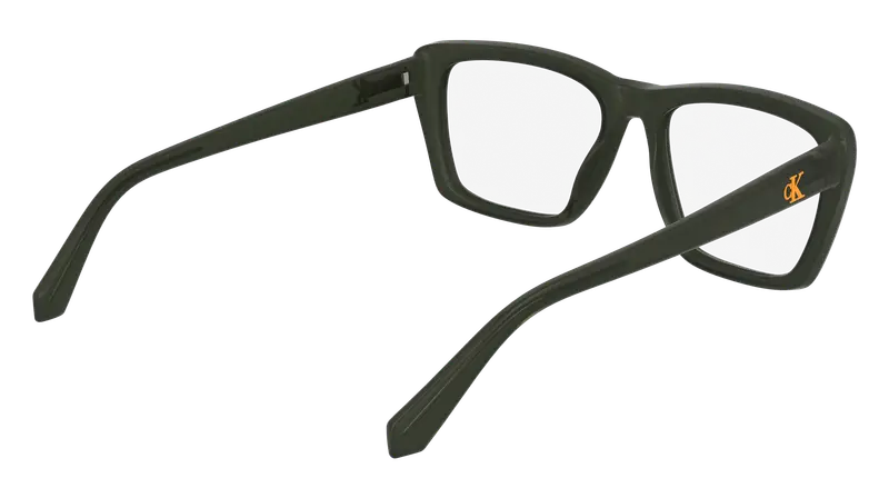 Calvin Klein Unisex CKJ24629 309 Montature da vista Bio-iniettato Verde Squadrata Normale miniatura 3