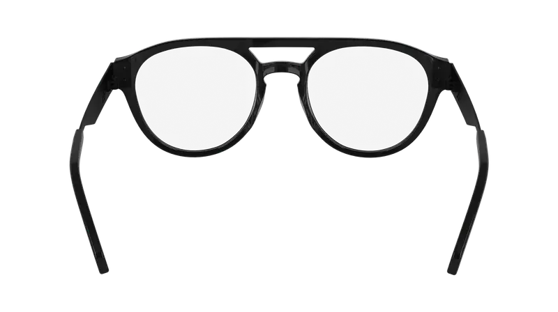 Calvin Klein Unisex CKJ24633 001 Montature da vista Acetato Nero Rotonda Normale miniatura 3