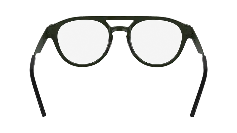 Calvin Klein Unisex CKJ24633 309 Montature da vista Acetato Verde Rotonda Normale miniatura 3