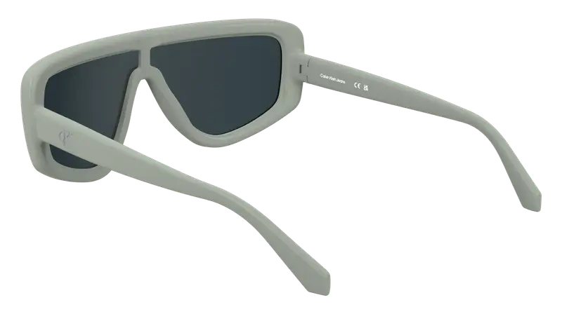 Calvin Klein Unisex CKJ25605S 050 Occhiali da sole Bio-iniettato Grigio Maschera Normale miniatura 3