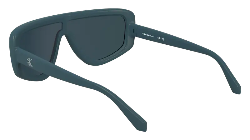 Calvin Klein Unisex CKJ25605S 400 Occhiali da sole Bio-iniettato Blu Maschera Normale miniatura 3