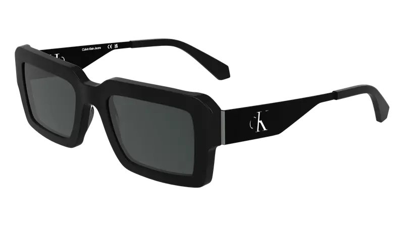 Calvin Klein Unisex CKJ25606S 001 Occhiali da sole Acetato Nero Squadrata Normale