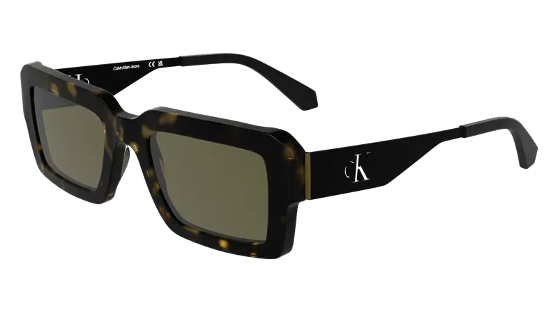 Calvin Klein Unisex CKJ25606S 242 Occhiali da sole Acetato Havana  Squadrata Normale