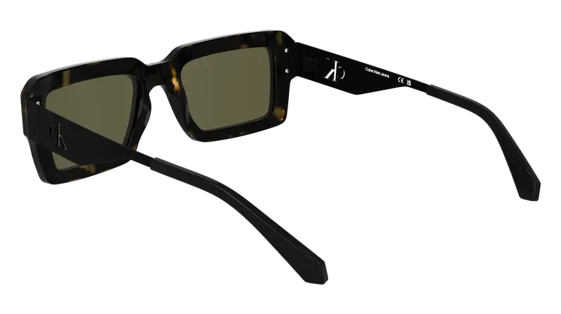 Calvin Klein Unisex CKJ25606S 242 Occhiali da sole Acetato Havana Squadrata Normale miniatura 3