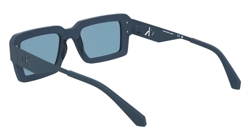 Calvin Klein Unisex CKJ25606S 400 Occhiali da sole Acetato Blu Squadrata Normale miniatura 3