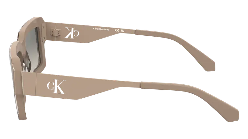 Calvin Klein Unisex CKJ25606S 671 Occhiali da sole Acetato Rosa Squadrata Normale miniatura 2