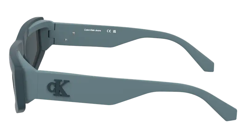 Calvin Klein Unisex CKJ25607S 460 Occhiali da sole Bio-iniettato Blu Cat Eye Normale miniatura 2