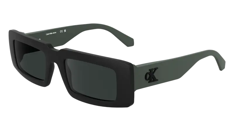 Calvin Klein Unisex CKJ25608S 001 Occhiali da sole Bio-iniettato Nero  Squadrata Normale