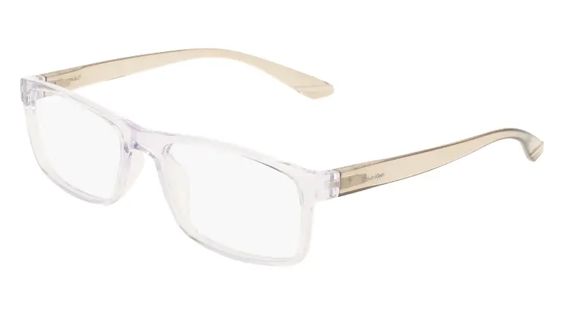 Uomo Calvin Klein CK19569N 970 Montature da vista Bio-iniettato Squadrata Normale