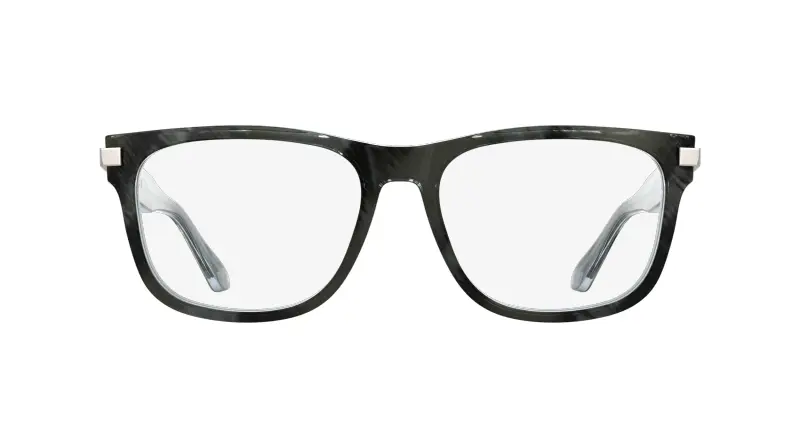 Uomo Calvin Klein CK25540 003 Montature da vista Acetato Squadrata Normale miniatura 2