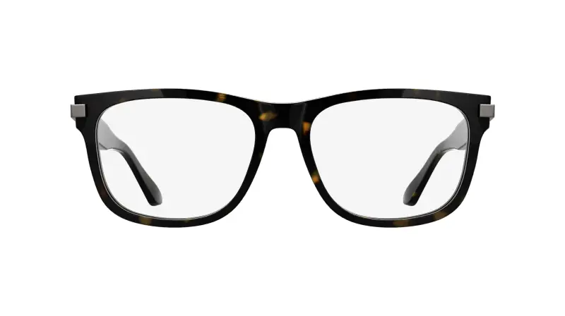 Uomo Calvin Klein CK25540 235 Montature da vista Acetato Havana Squadrata Normale miniatura 2
