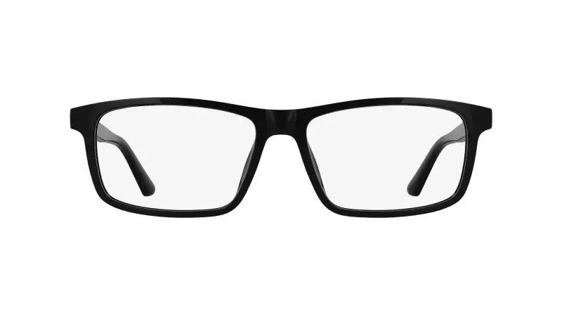 Uomo Calvin Klein CK25546 001 Montature da vista Bio-iniettato Nero Squadrata Normale miniatura 2