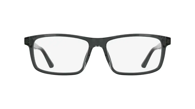 Uomo Calvin Klein CK25546 035 Montature da vista Bio-iniettato Grigio Squadrata Normale miniatura 2