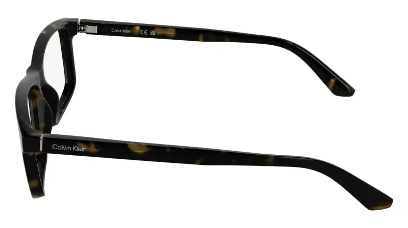 Uomo Calvin Klein CK25546 235 Montature da vista Bio-iniettato Havana Squadrata Normale miniatura 3