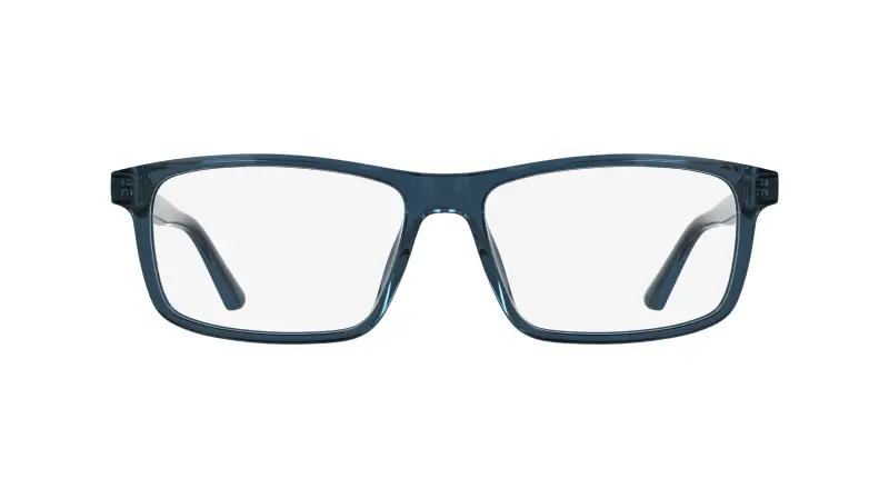 Uomo Calvin Klein CK25546 400 Montature da vista Bio-iniettato Blu Squadrata Normale miniatura 2